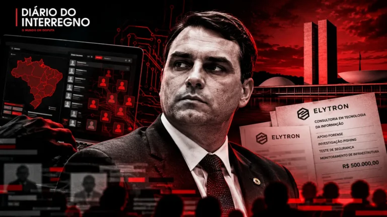 Investigação do Intercept revela pagamentos de Flávio Bolsonaro à Elytron e documentos sobre um sistema de manipulação eleitoral.